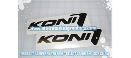 Koni Performance Suspension Decals 01 - Pair (2 pieces)
